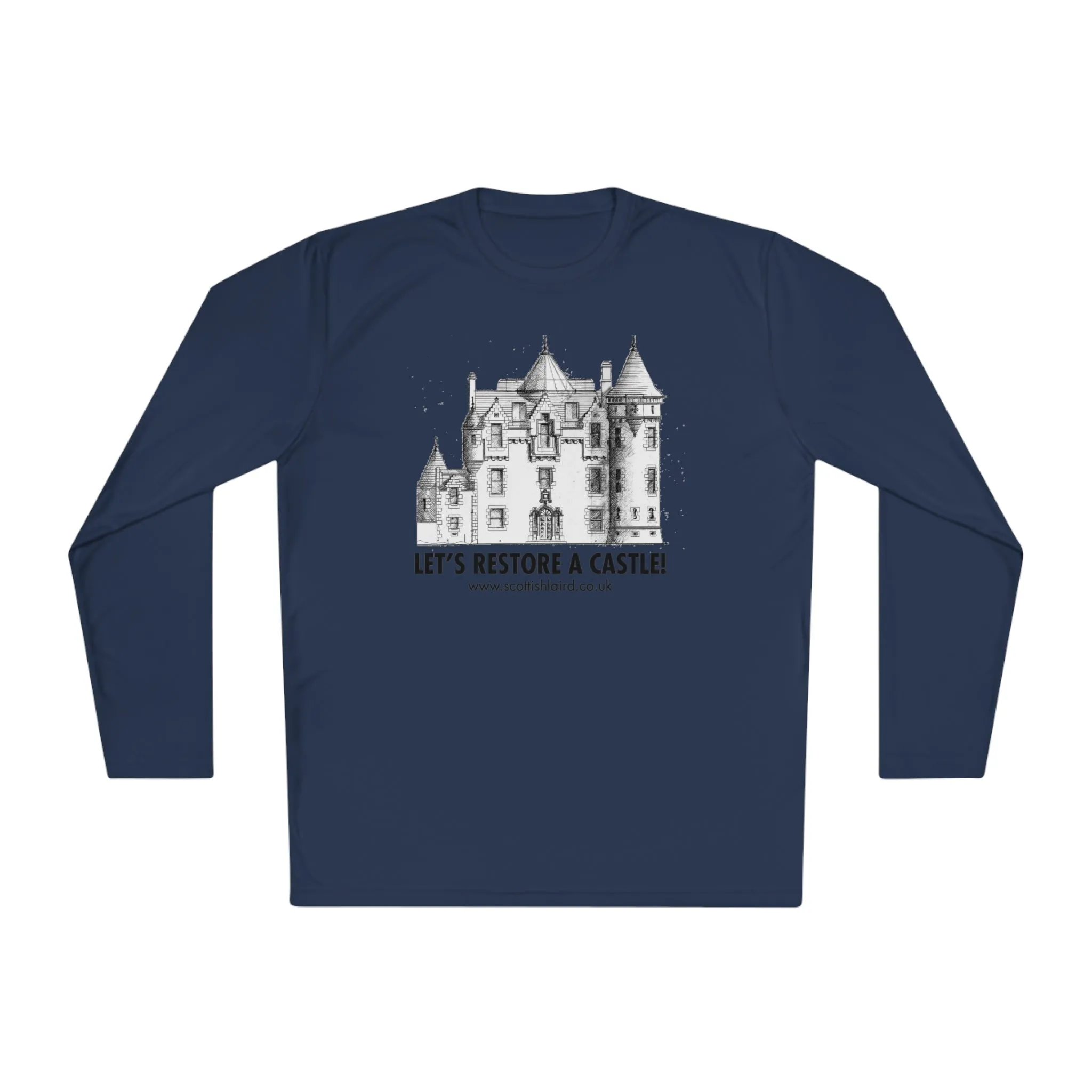 Let's Restore A Castle – Lightweight Long Sleeve Tee