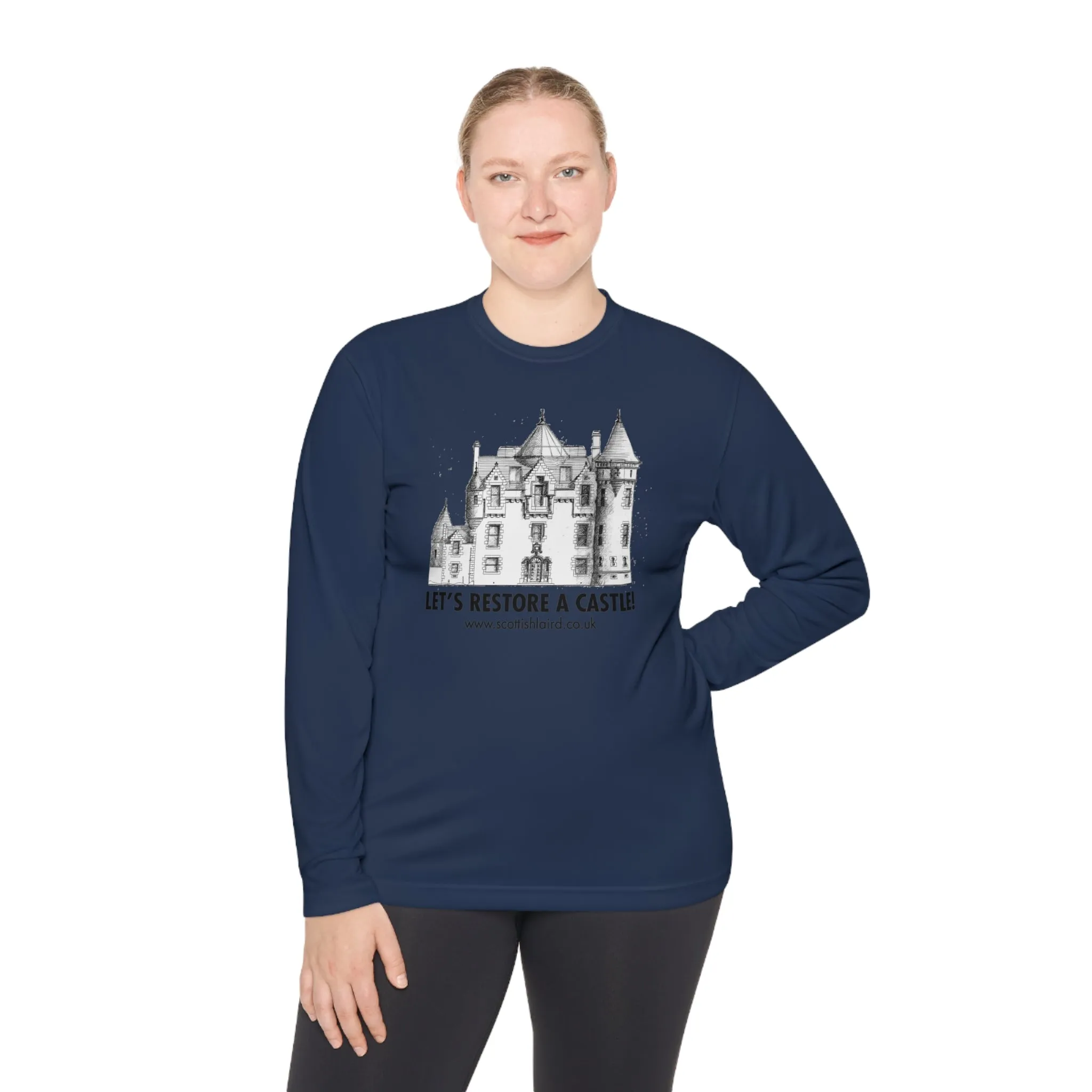 Let's Restore A Castle – Lightweight Long Sleeve Tee