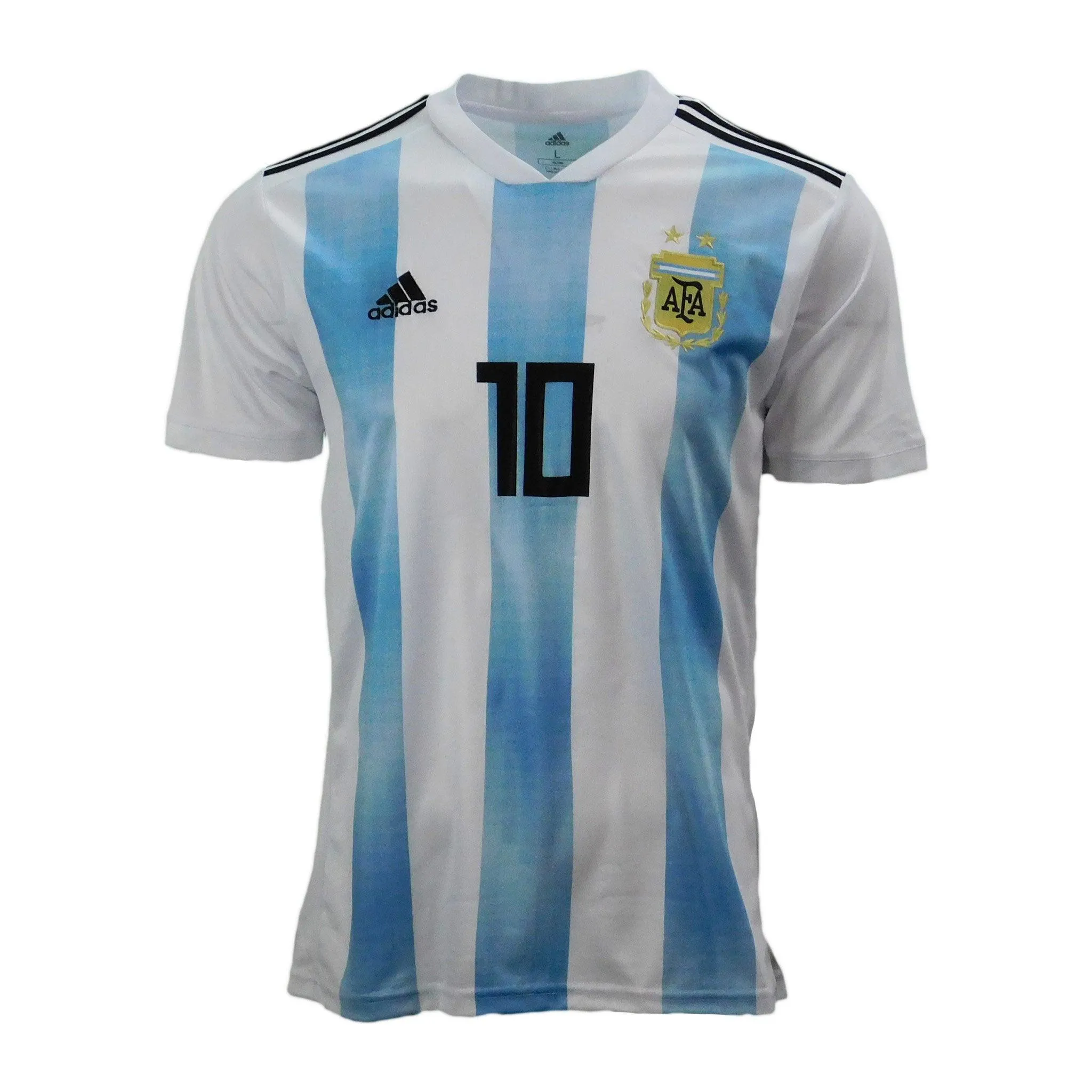 Lionel Messi Signed Argentina AFA White Jersey (Beckett)