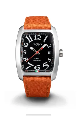 Locman Quartz and Stainless Steel Watch