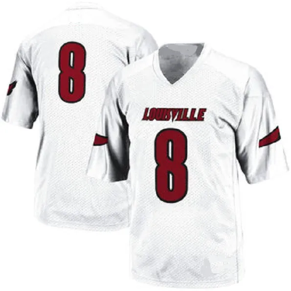 Louisville Cardinals Customizable College Football Jersey