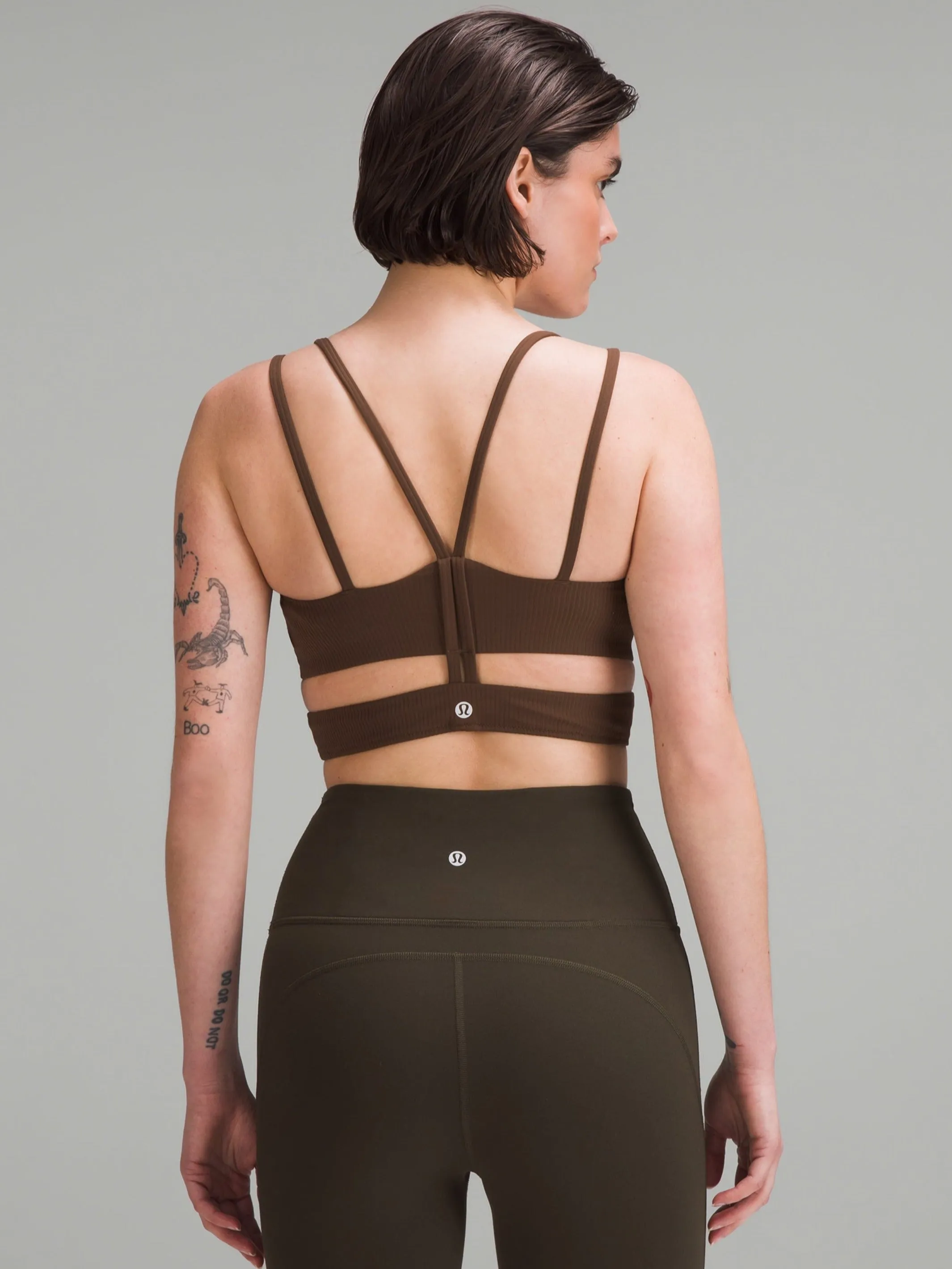 lululemon Ribbed Nulu Strappy Yoga Bra