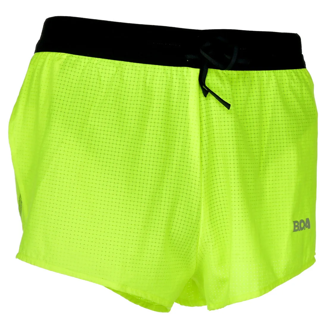 Men's AeroElite 2" Split Shorts - Neon Yellow