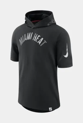 Miami Heat NBA Dri Fit Mens Hoodie (Black)