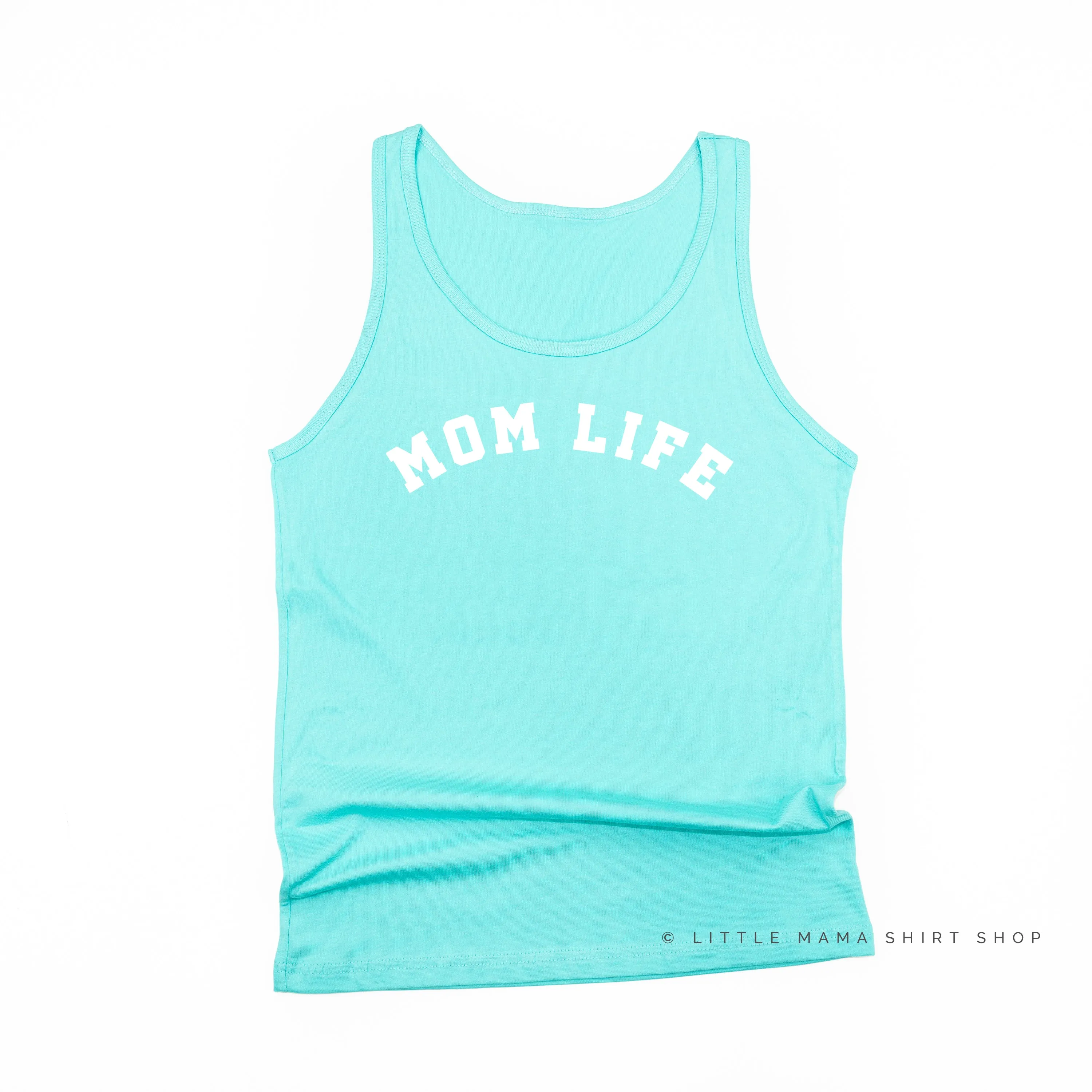 MOM LIFE - VARSITY - Unisex Jersey Tank