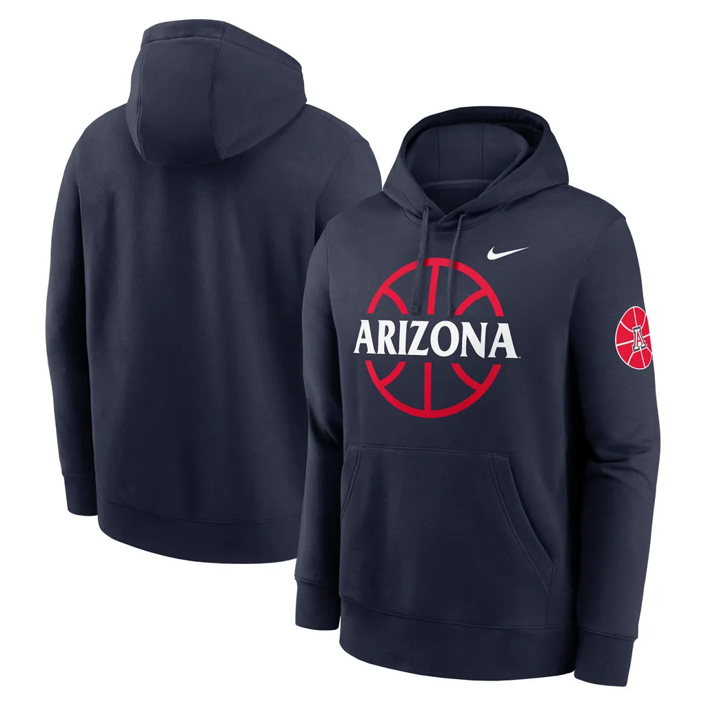 NCAA Arizona Wildcats Nike Basketball Icon Pullover Hoodie