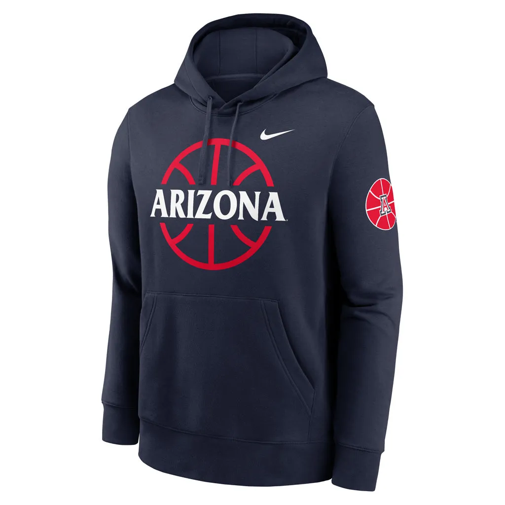 NCAA Arizona Wildcats Nike Basketball Icon Pullover Hoodie