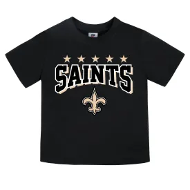 New Orleans Saints Boys Short Sleeve Tee Shirt