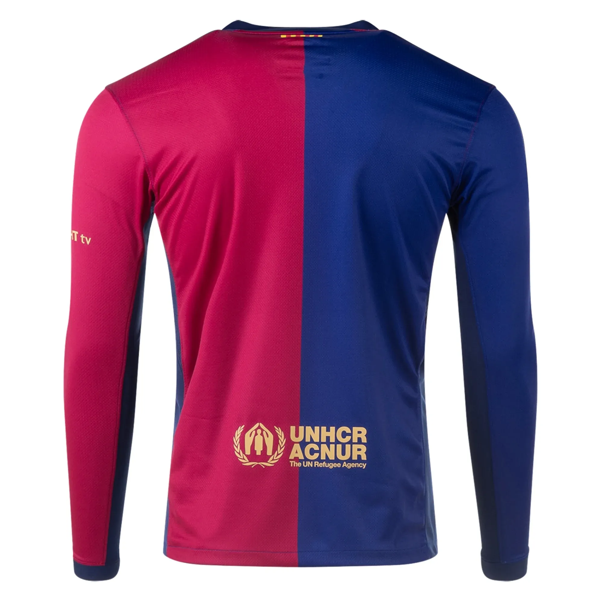 Nike Barcelona Home Long Sleeve Jersey 24/25 (Royal/Nobel Red/Club Gold)