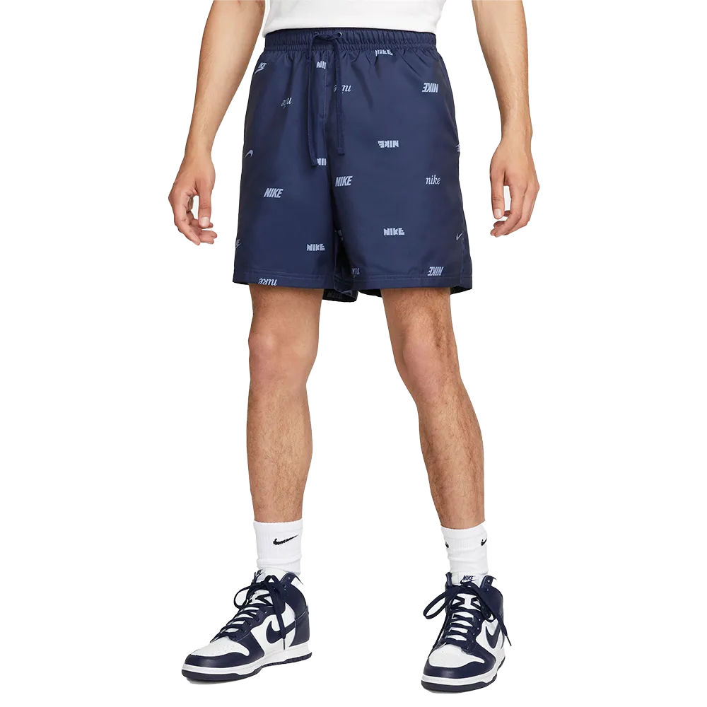 Nike Club Men's Woven Allover Print Flow Shorts