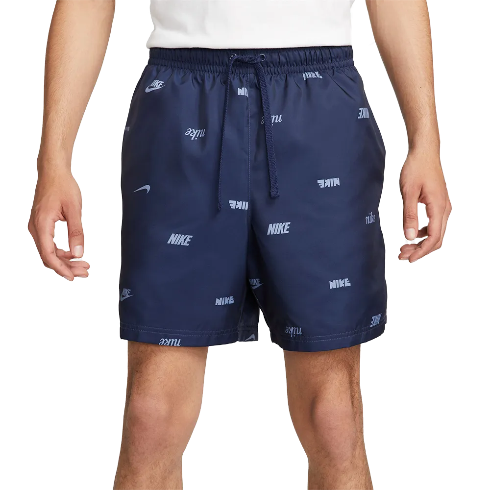 Nike Club Men's Woven Allover Print Flow Shorts