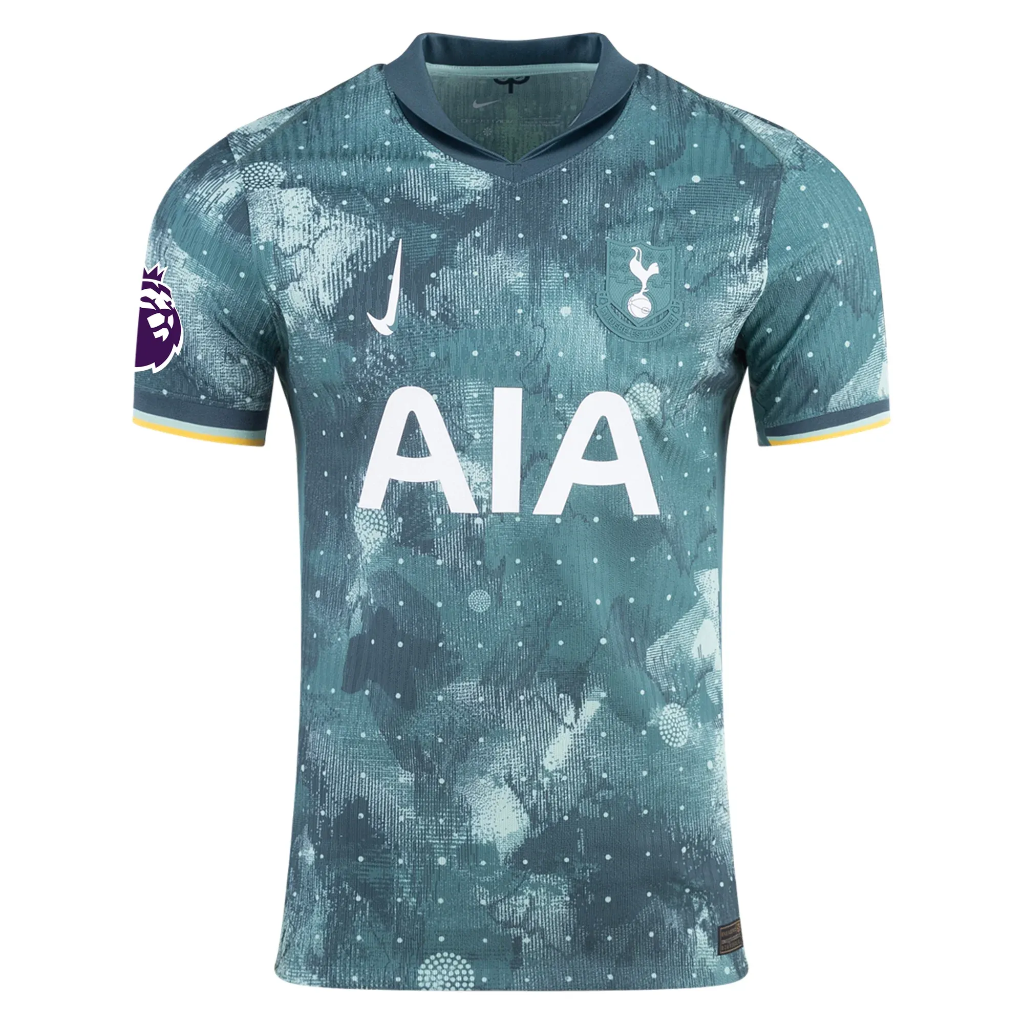 Nike Tottenham Son Hueng-Min Third Jersey w/ EPL Patch 24/25 (Enamel Green/Bicoastal)