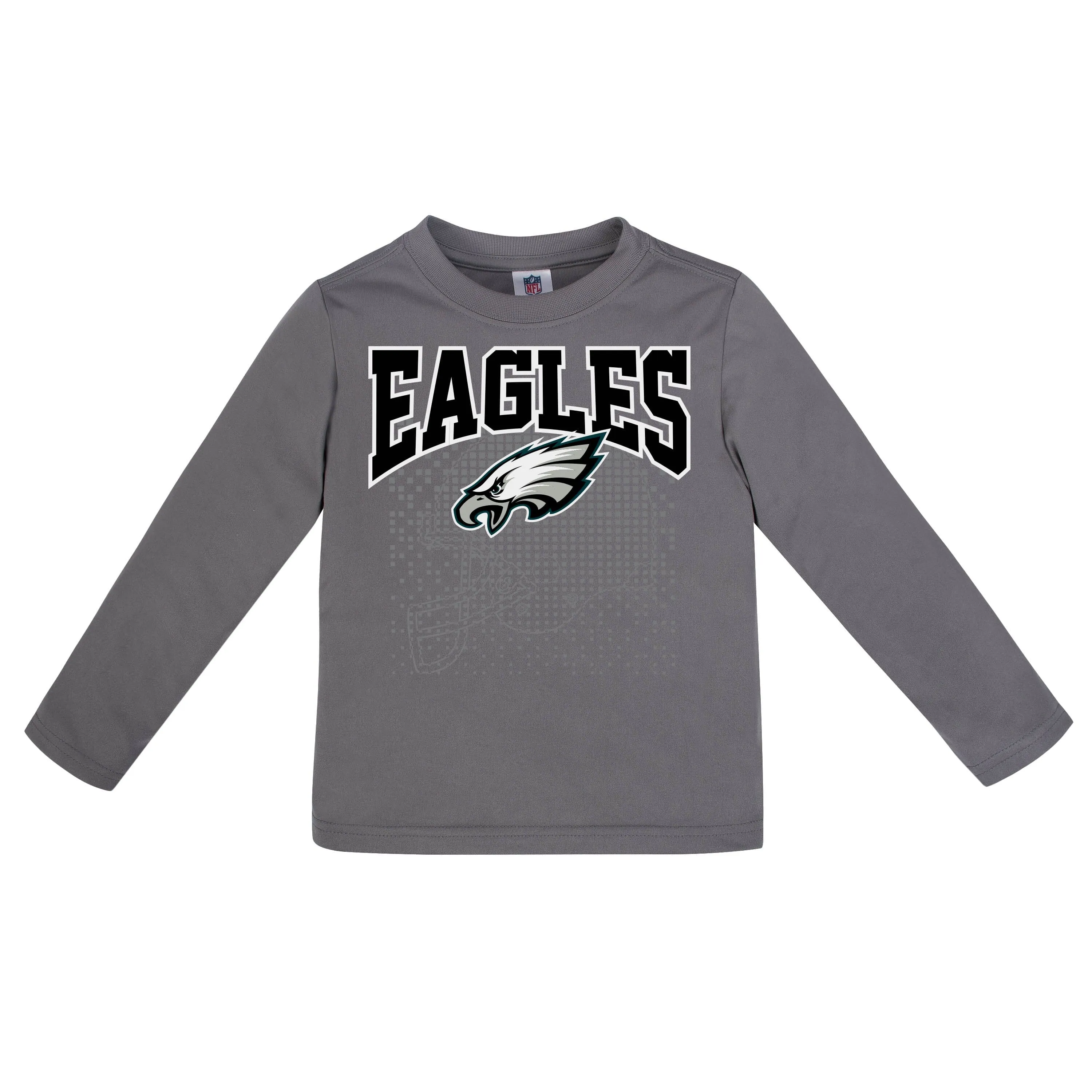 Philadelphia Eagles Boys Long Sleeve Tee Shirt