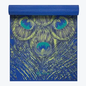 Premium Sapphire Feather Yoga Mat (6mm)