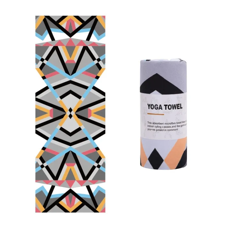 Printed Soft Yoga Mat Non-Slip Yoga Towel, Size: 185 x 65cm(Fantasy Garo)