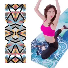 Printed Soft Yoga Mat Non-Slip Yoga Towel, Size: 185 x 65cm(Fantasy Garo)