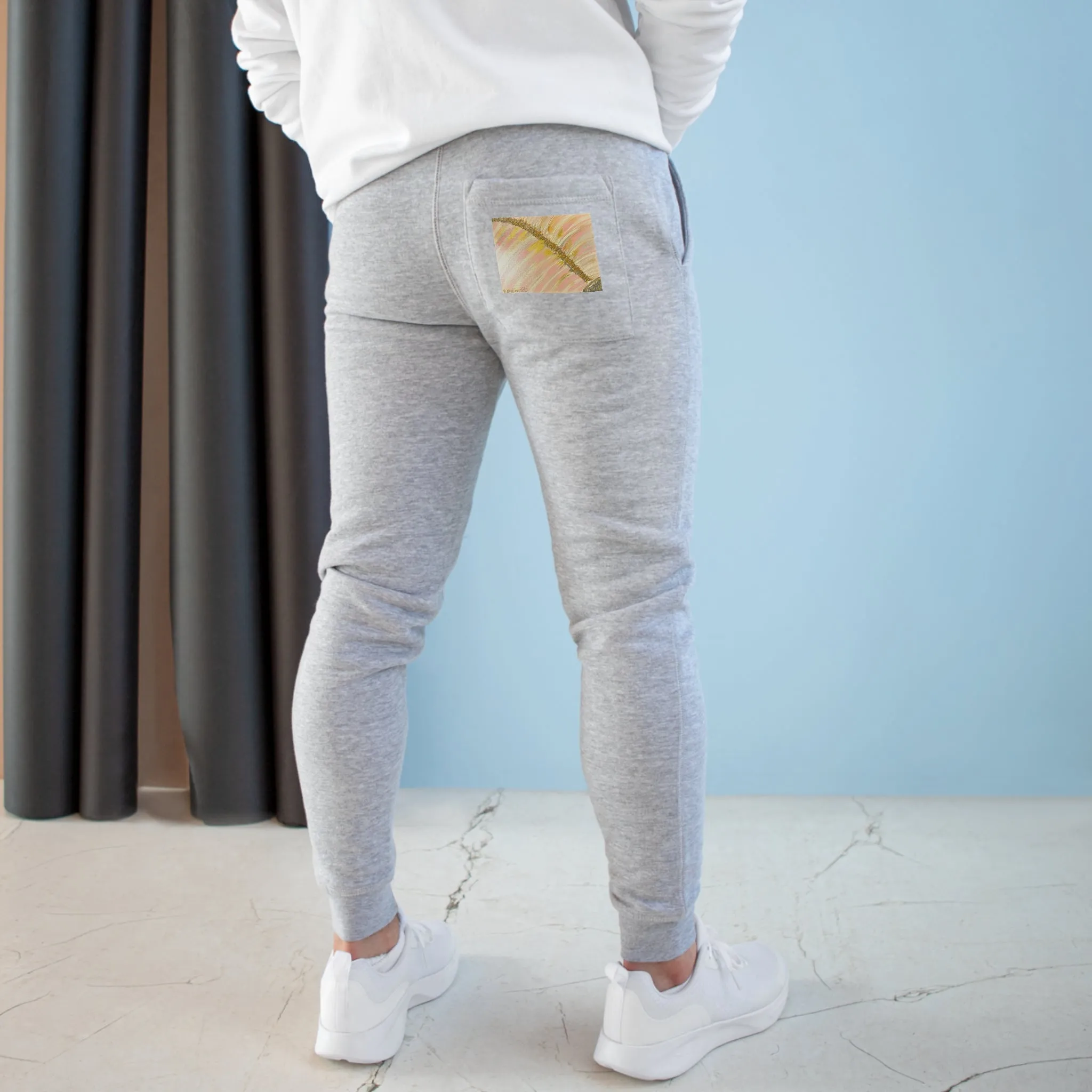 "Disjointed "by  Deanna Caroon- Premium Fleece Joggers