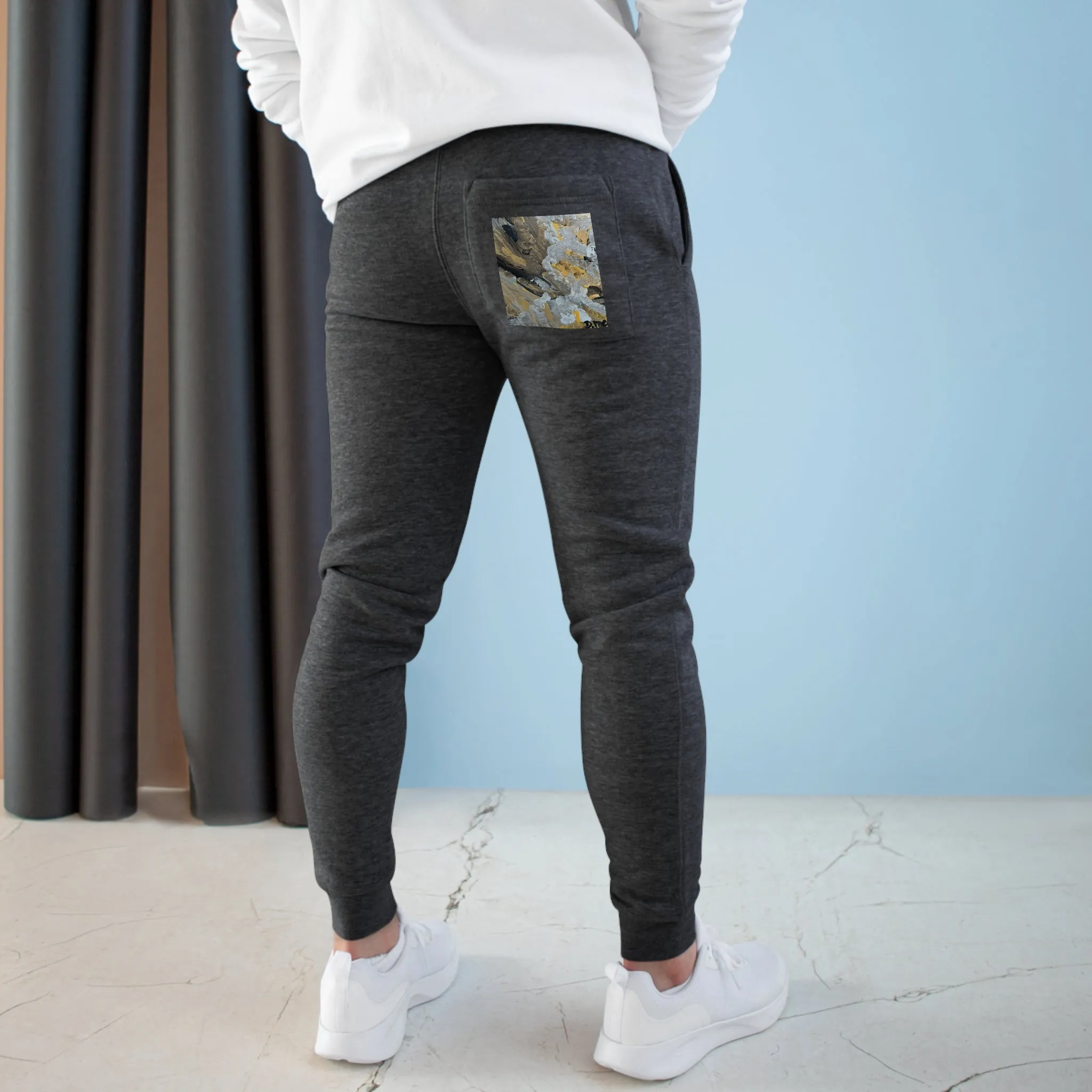 "Strength" Abstract-  Premium Fleece Joggers