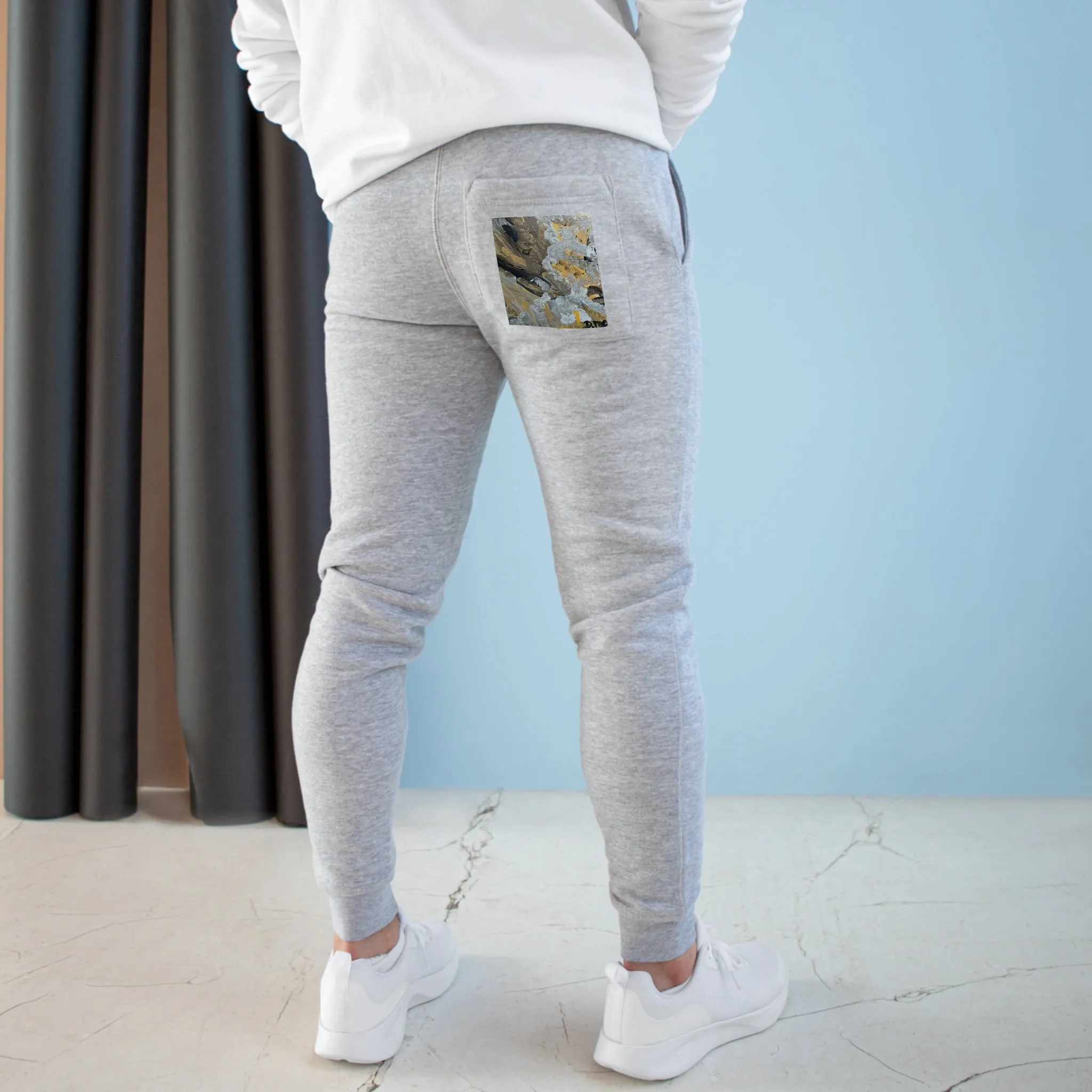 "Strength" Abstract-  Premium Fleece Joggers