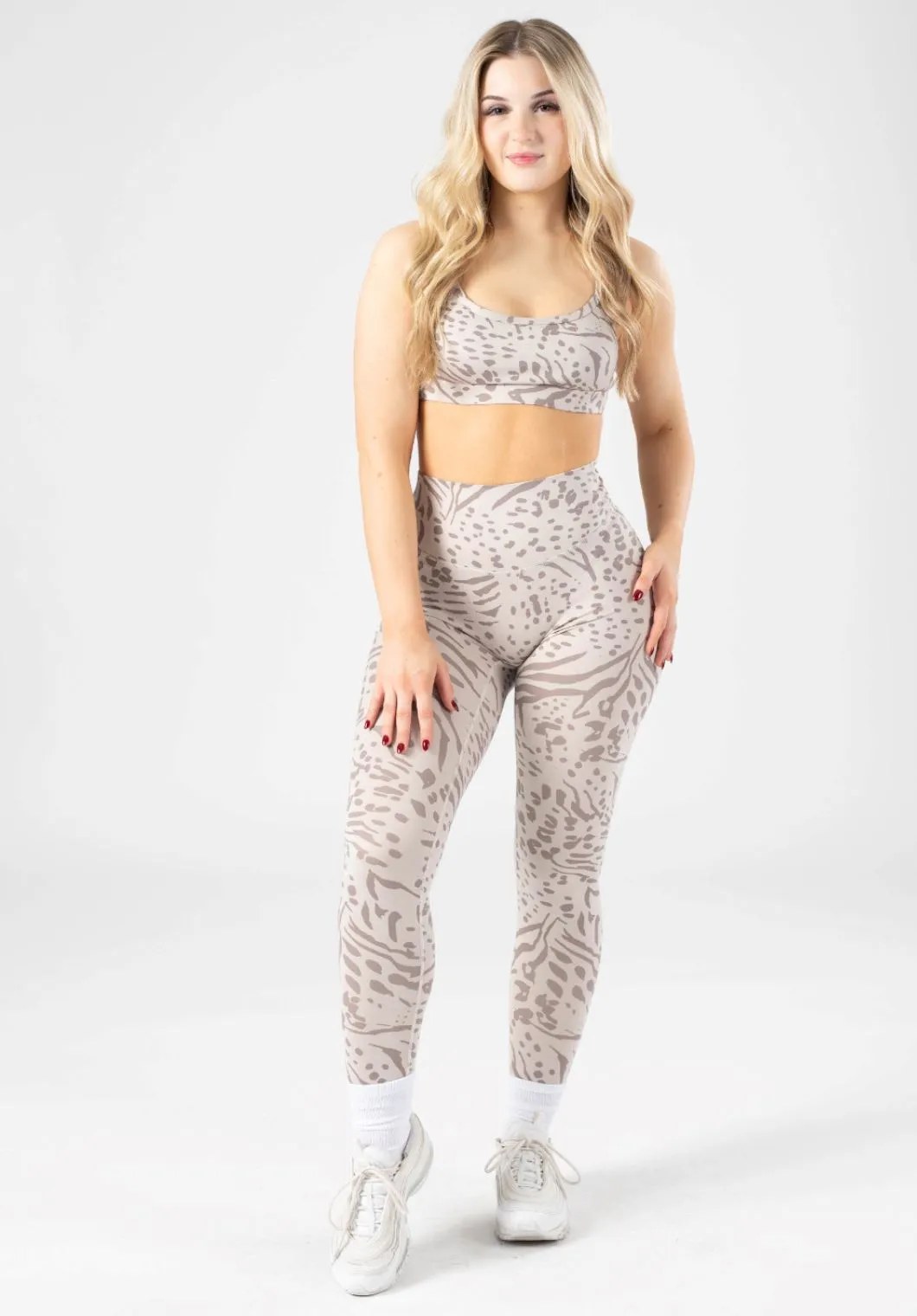 Reluna Original Sculptseam™ Legging Snow Leopard