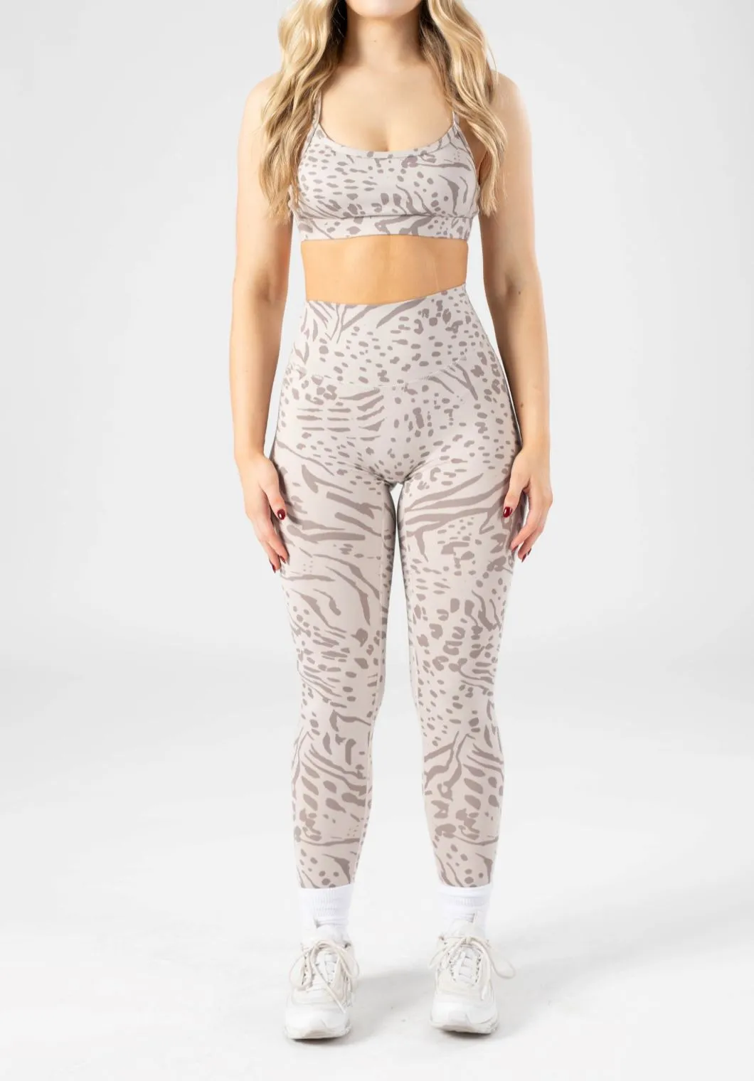 Reluna Original Sculptseam™ Legging Snow Leopard