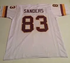 Ricky Sanders Washington Redskins Throwback Football Jersey