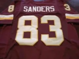 Ricky Sanders Washington Redskins Throwback Football Jersey