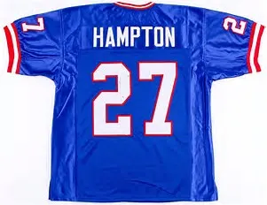 Rodney Hampton New York Giants Throwback Football Jersey