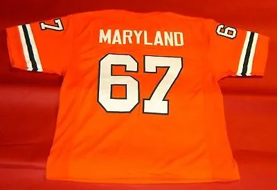 Russell Maryland Miami Hurricanes College Football Throwback Jersey