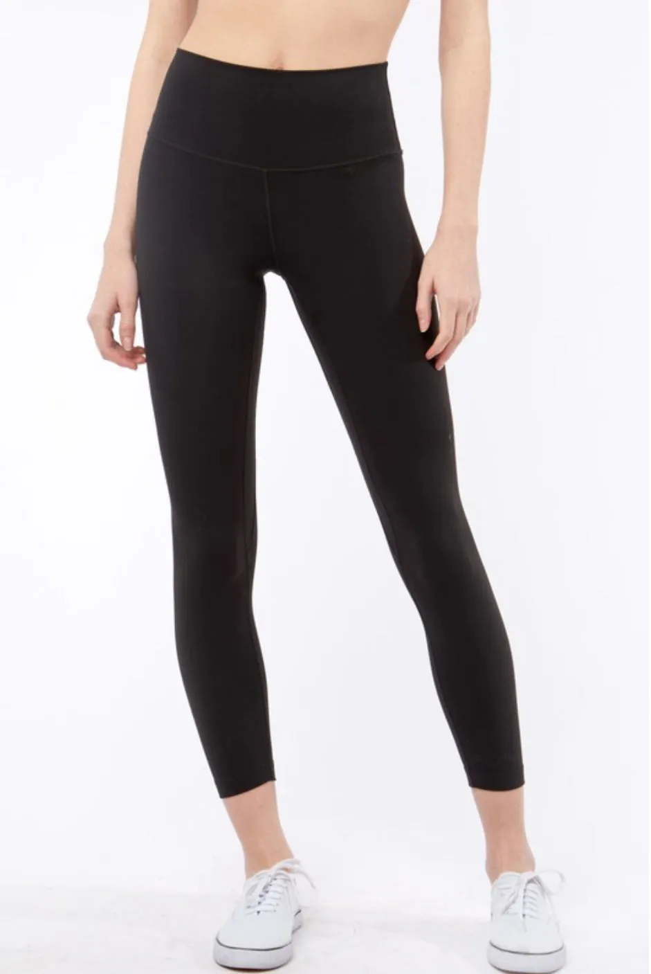 Smooth Like Butter High Waisted Leggings: Black