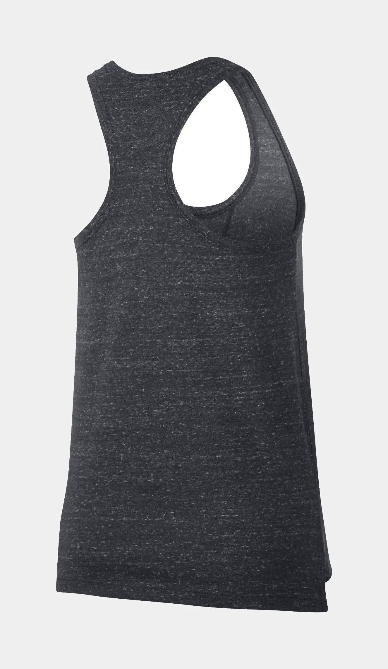 Sportswear Gym Vintage Womens Tank (Black/Grey)