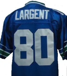 Steve Largent Seattle Seahawks Throwback Football Jersey