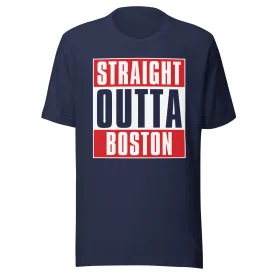 Straight Outta Boston (New England Patriots) | NFL t-shirt