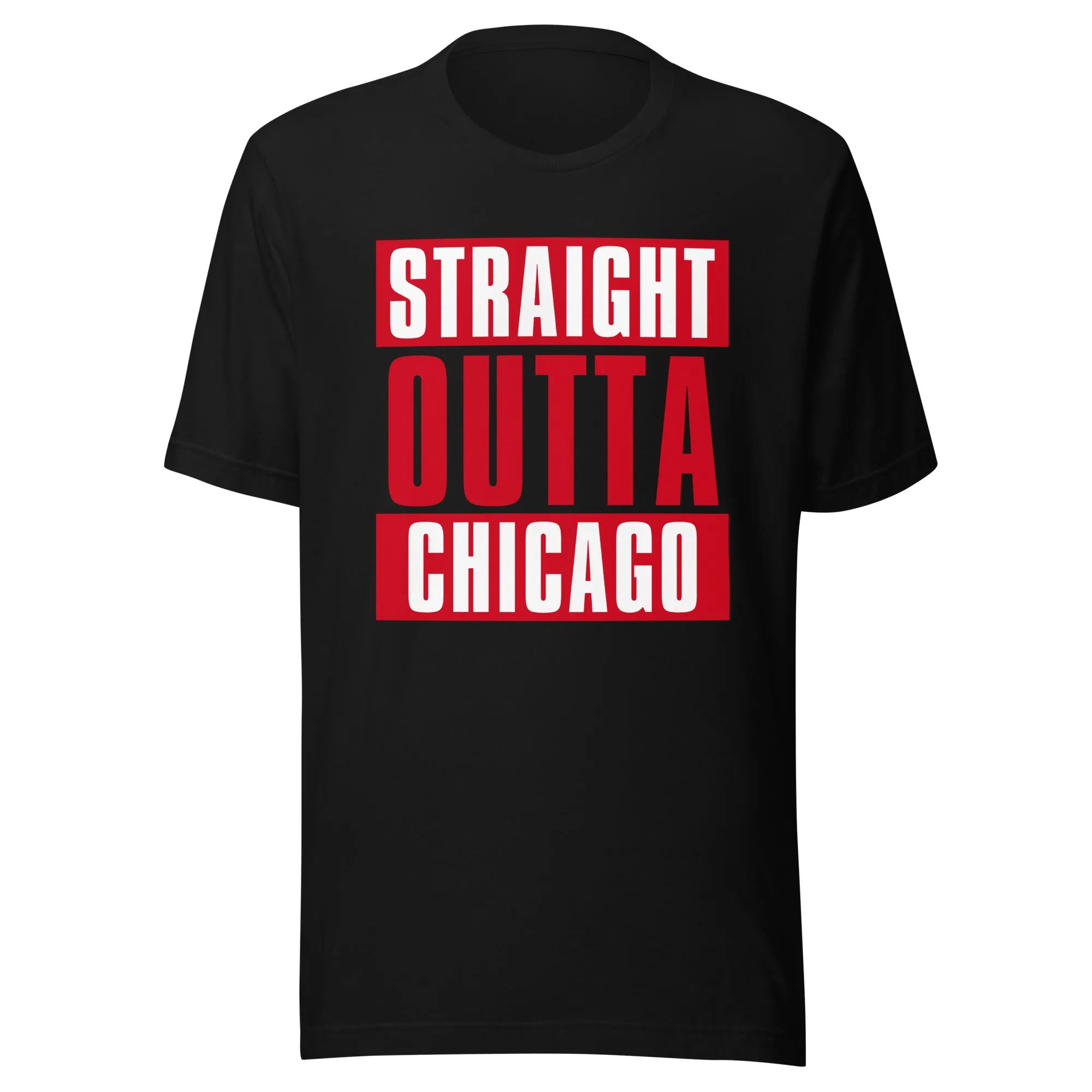 Straight Outta Chicago (Blackhawks) | NHL t-shirt