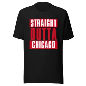 Straight Outta Chicago (Blackhawks) | NHL t-shirt