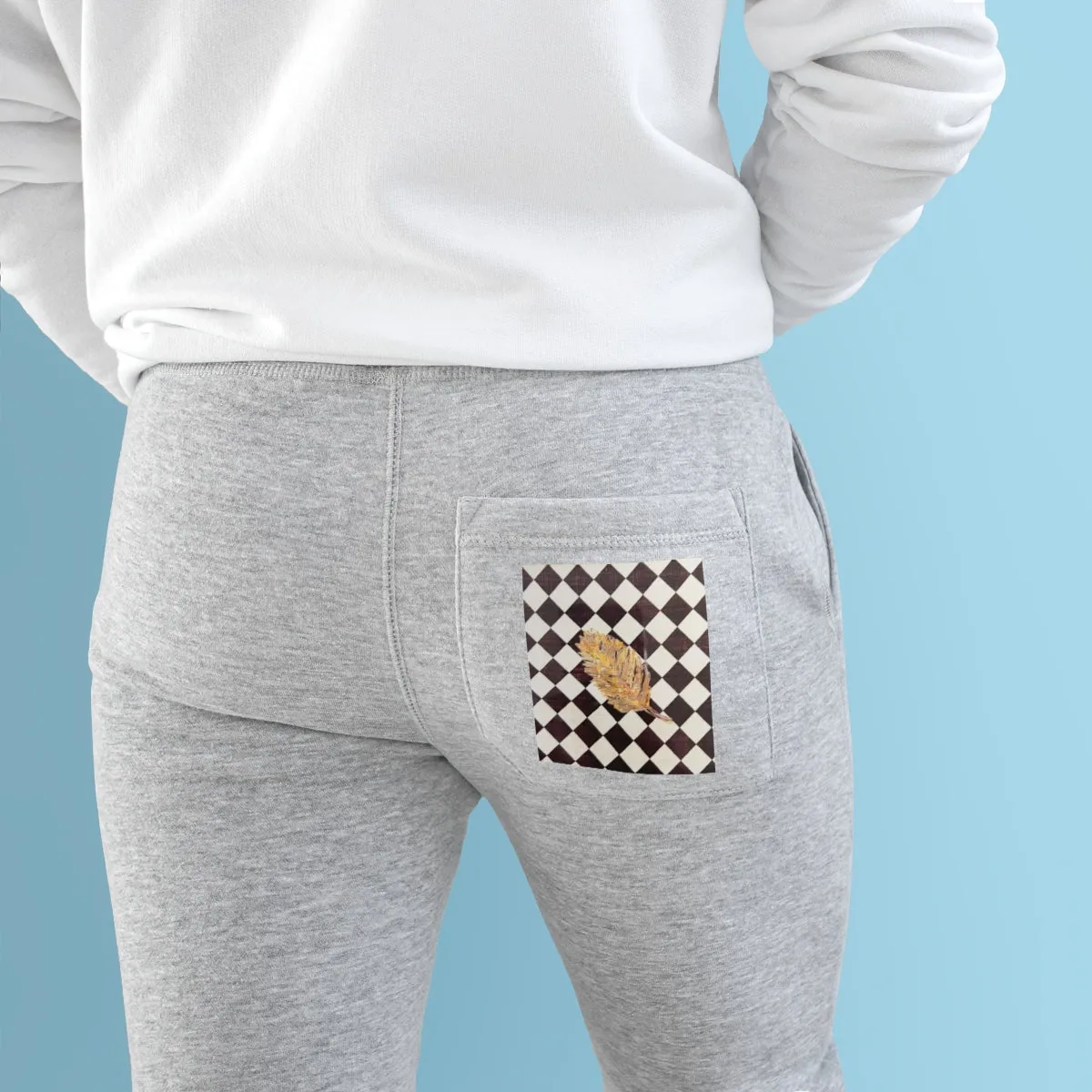 The Golden Leaf Diamond Premium Fleece Joggers