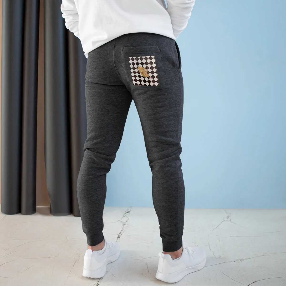 The Golden Leaf Diamond Premium Fleece Joggers