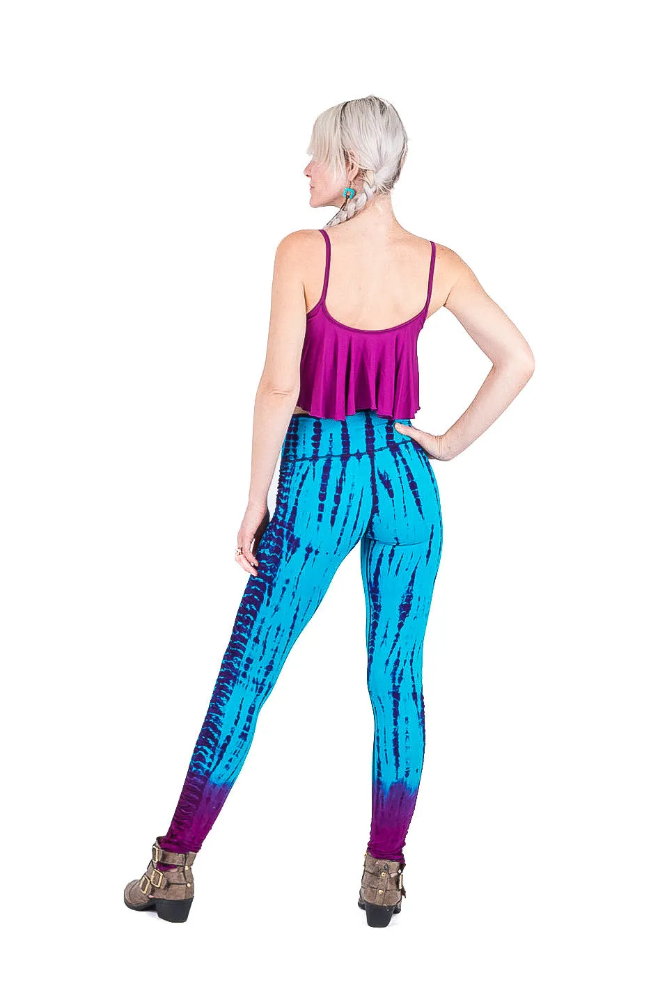 Tie Dye Ruched Legging Long