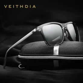 VEITHDIA Brand Unisex Retro Aluminum TR90 Sunglasses Polarized Lens Vintage Eyewear Accessories Sun Glasses For Men/Women 6108