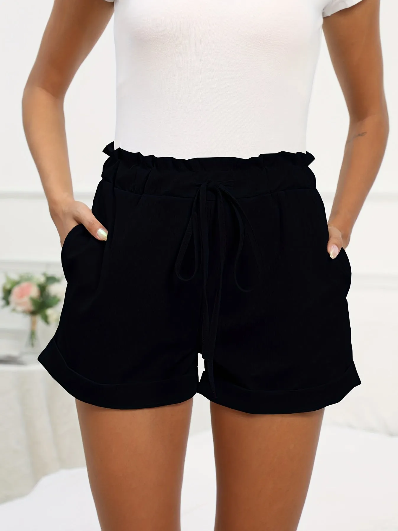 Versatile Womens Drawstring Shorts for Comfort and Style