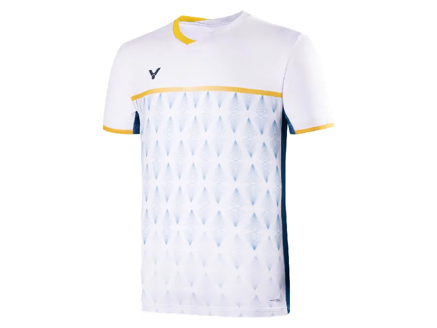 Victor 55th Anniversary Edition T-5501A Tournament Edition T-Shirt (White)