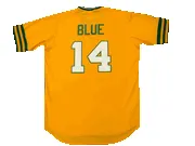 Vida Blue 1973 Oakland Athletics Throwback Jersey