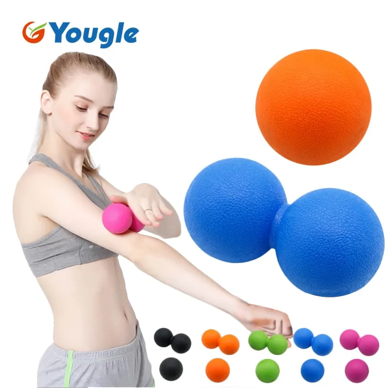 YOUGLE Fitness Massage Ball Therapy Trigger Full Body Exercise Sports Crossfit Yoga Balls Relax Relieve Fatigue Tools